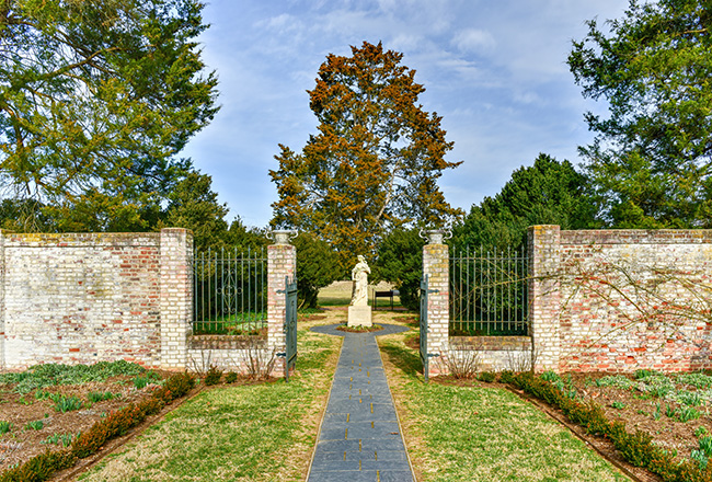 Scenic garden in Stafford, Virginia