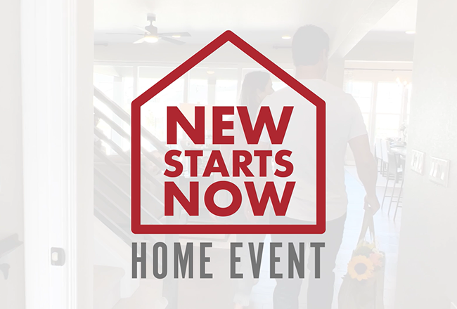 New Starts Now Home Event logo