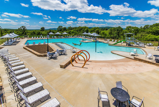 Brunswick Crossing community pool