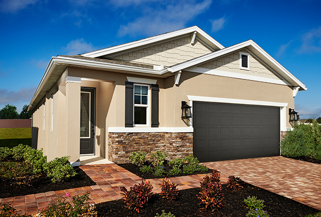 Exterior of ranch-style Fraser home