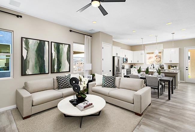 Seasons Jade model great room