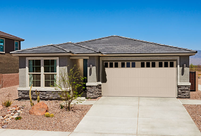 Larimar model home exterior