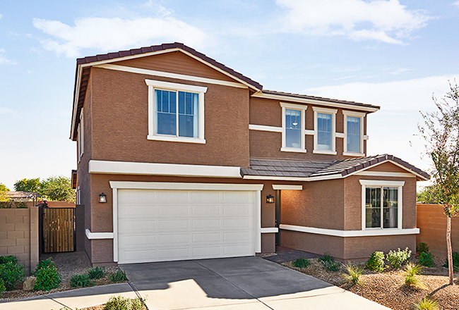 Moonstone model home exterior