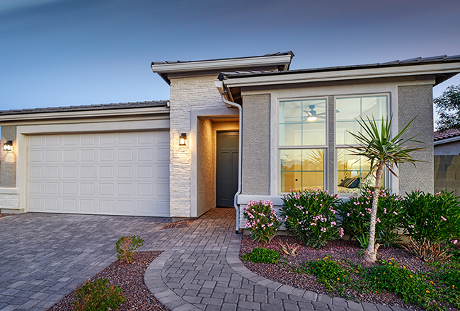 Sapphire model home exterior