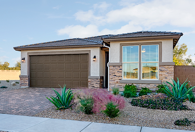 Sunstone model home exterior