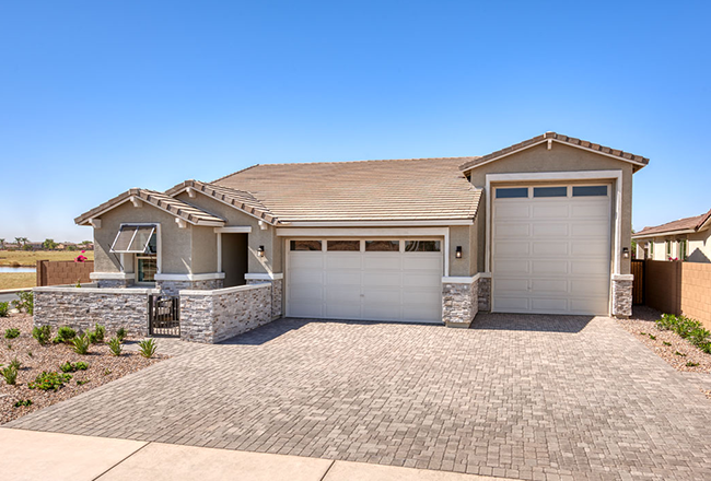 Exterior of Pewter floor plan with RV garage