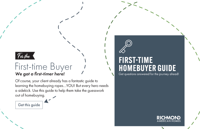 First-time Homebuyer guide cover and copy
