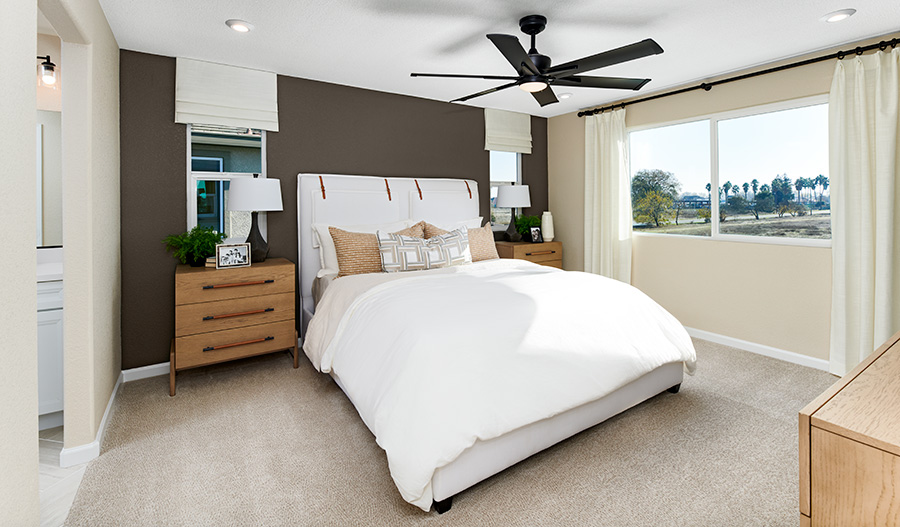 Spacious and inviting primary suite in a Citrine Seasons™ Collection home