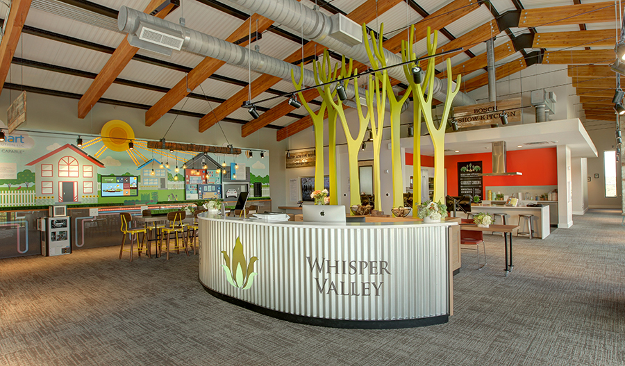 Community clubhouse at Whisper Valley