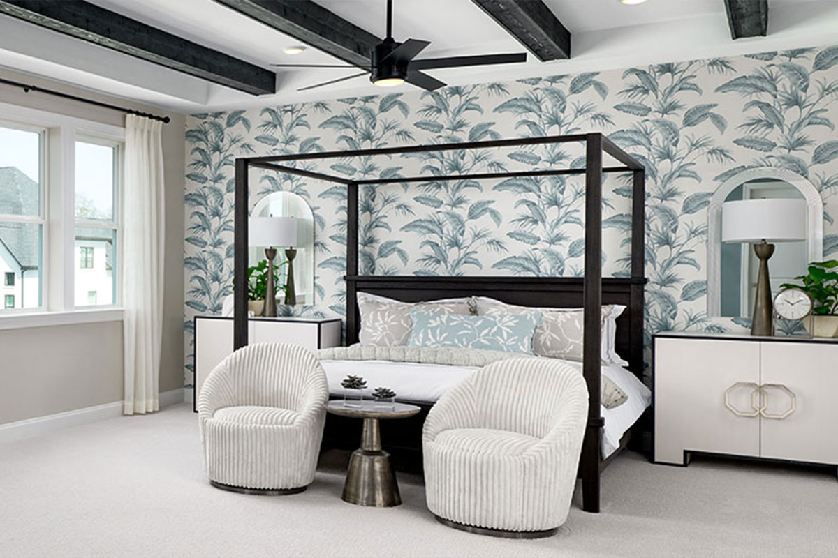 Stunning primary suite