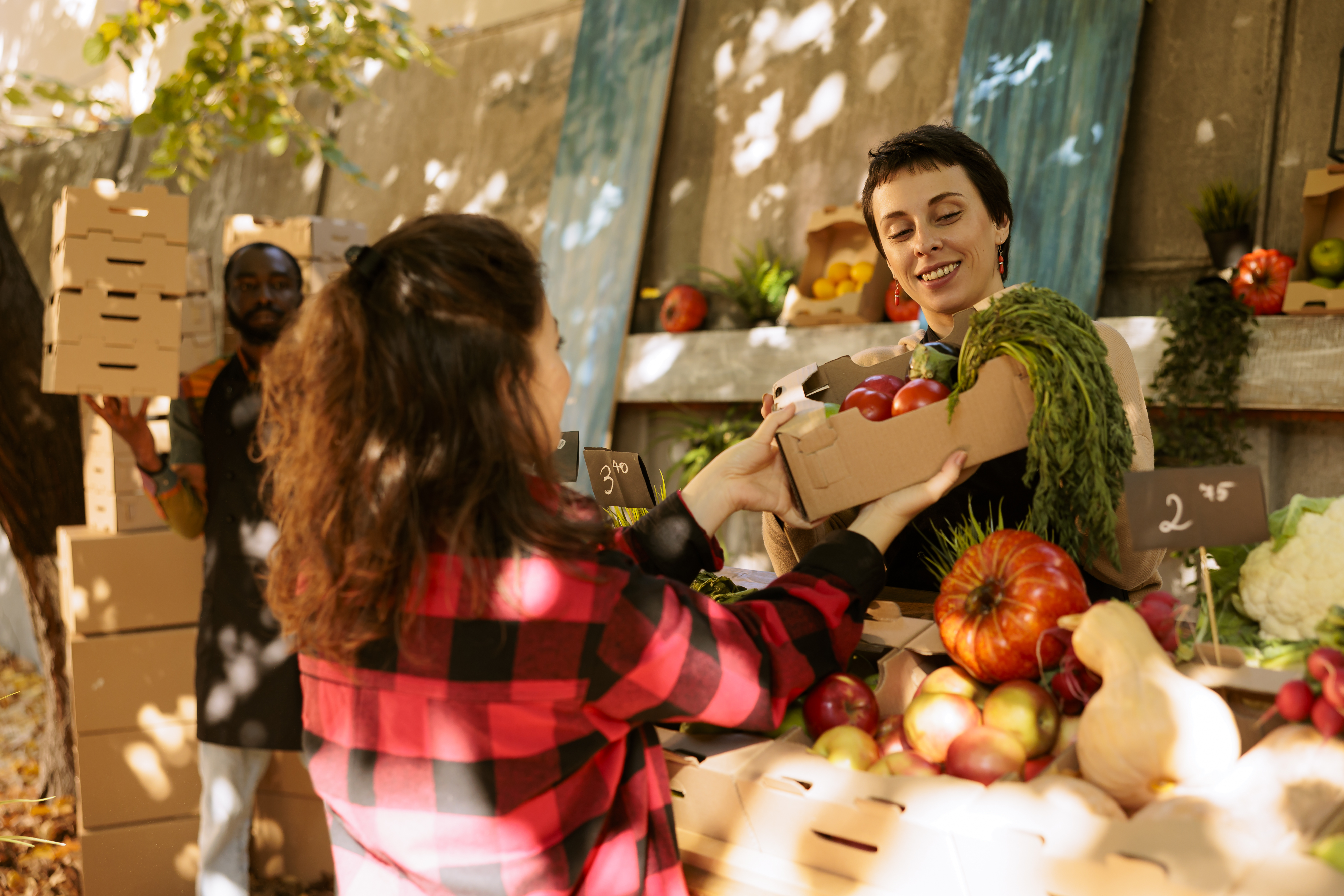 Farmers Market Stand