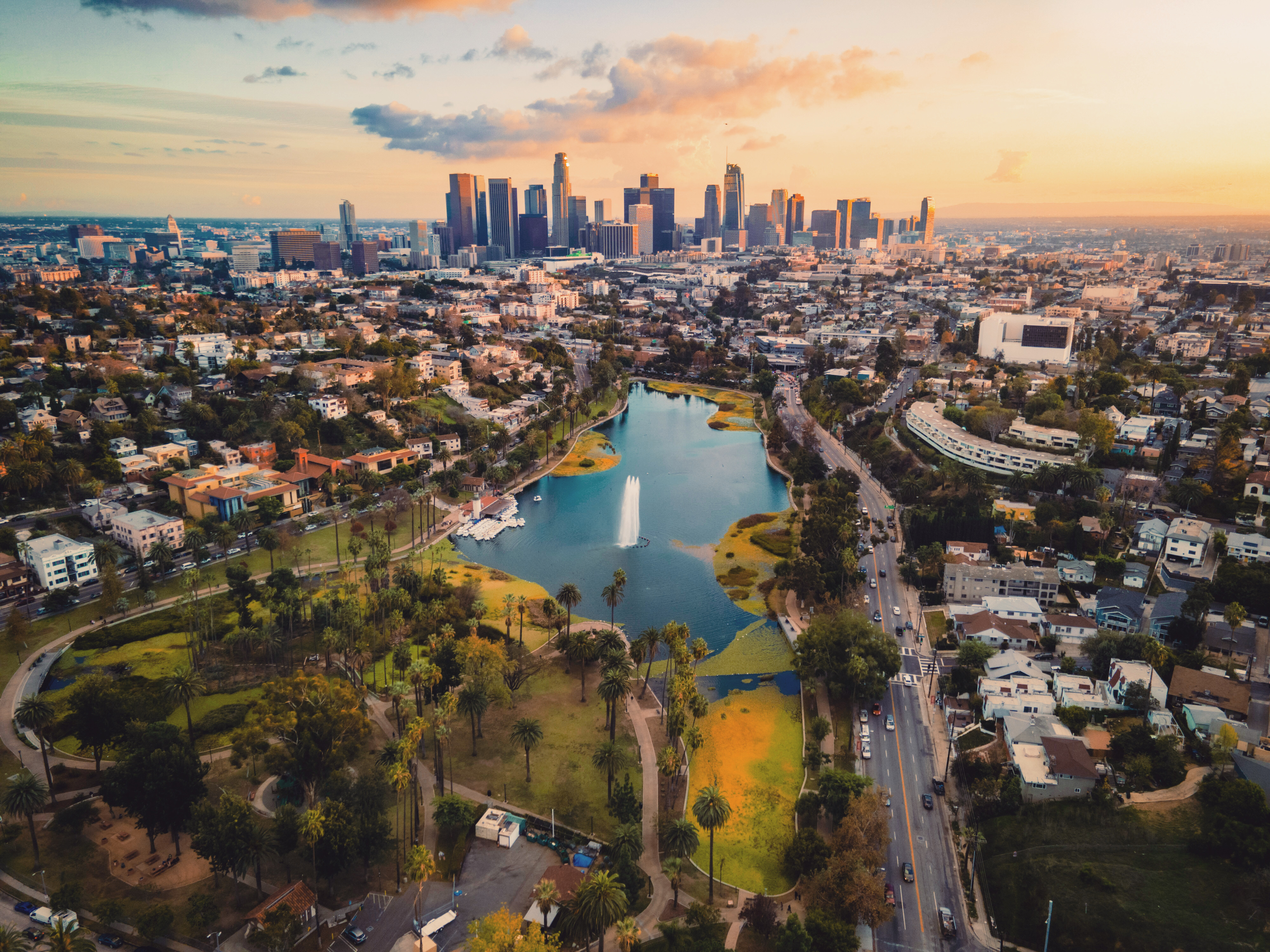 Los Angles Aerial View