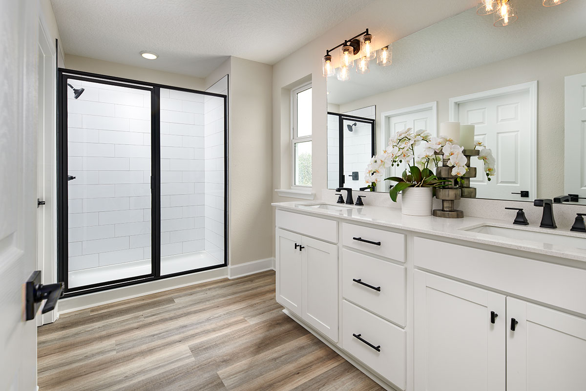 Beautiful primary bathroom