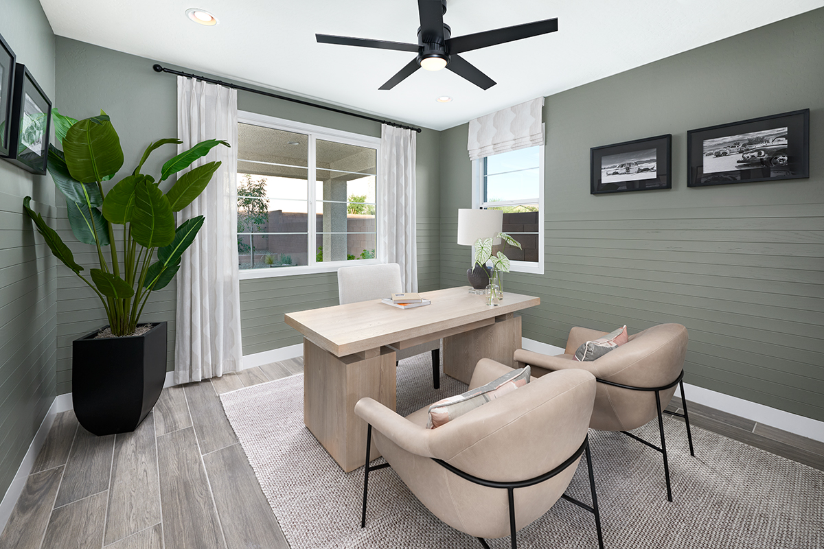 An elegant home office