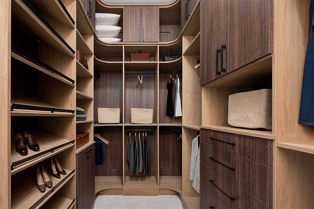 Large walk-in closet