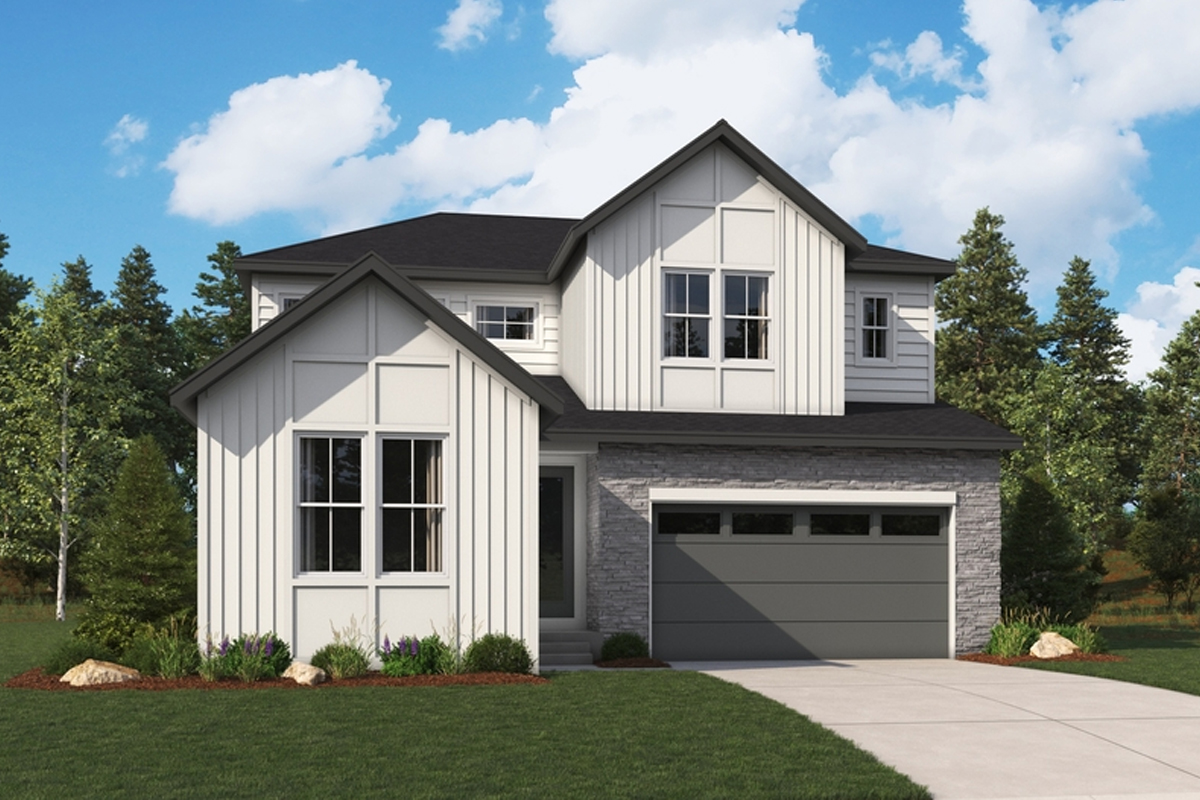 Exterior of a stunning new home