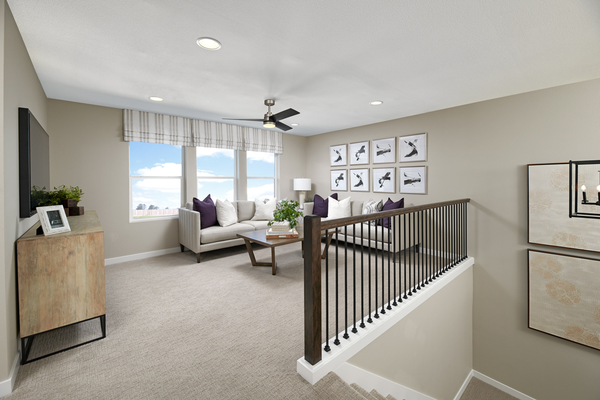 Spacious loft area 
