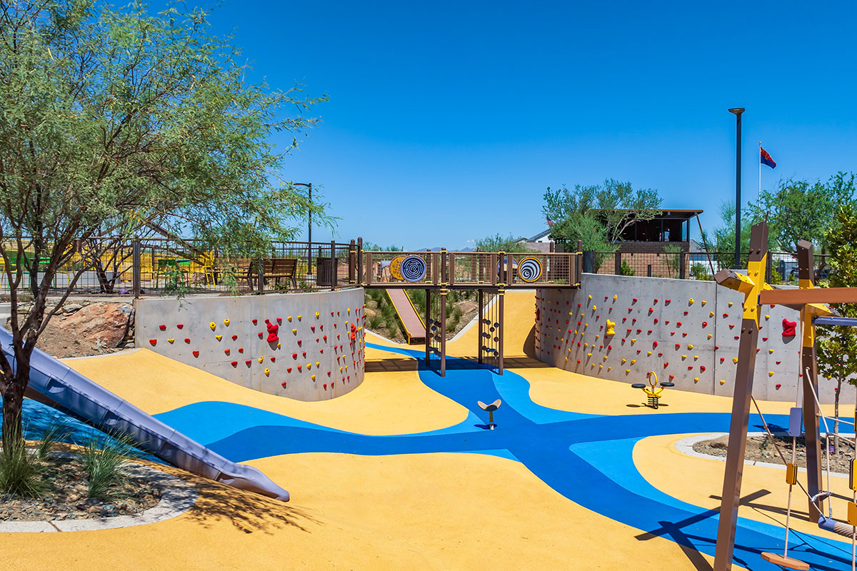 Blossom Rock offers many amenities - including family friendly playgrounds