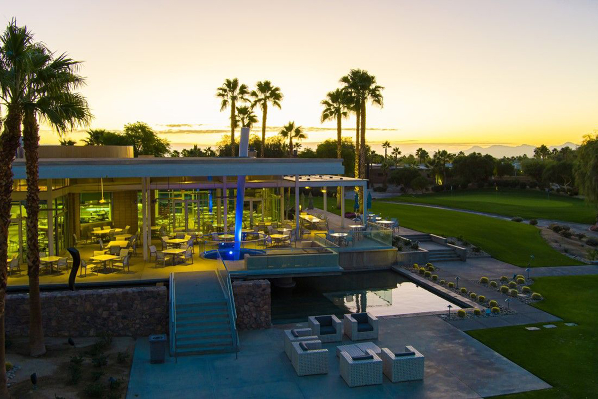 Vesta Escena clubhouse in the desert