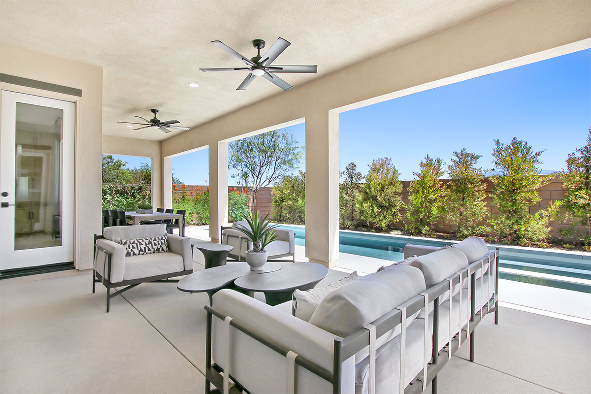 Veranda of the Melody floor plan
