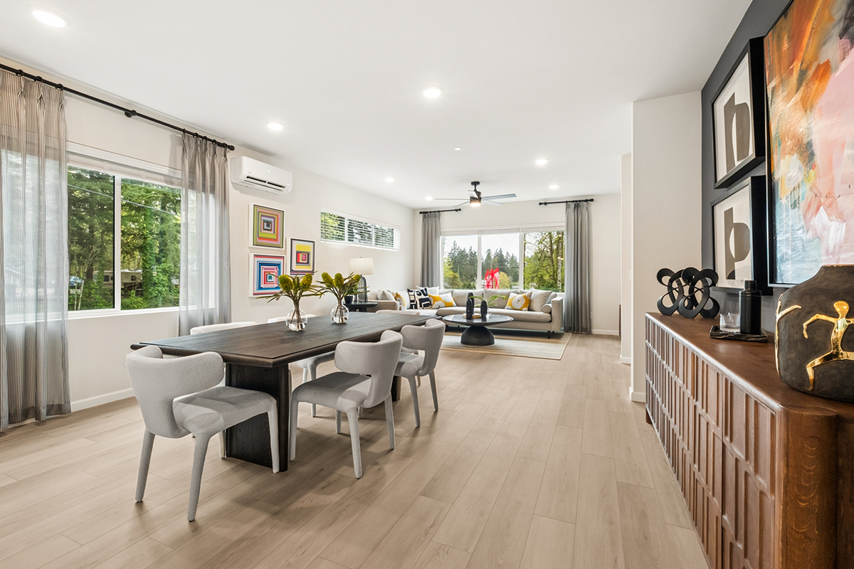 The Keene floor plan great room