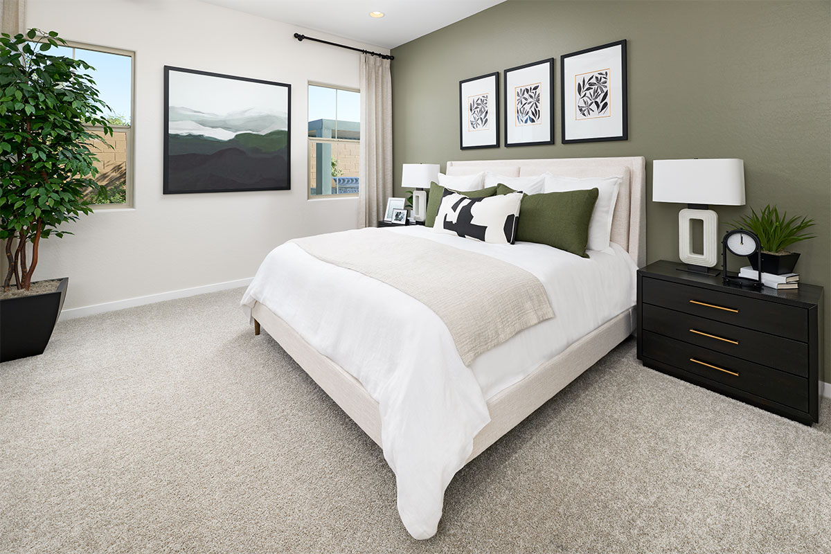 Raleigh floor plan primary suite