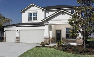 Exterior of two-story Brian floor plan at Nocatee in Ponte Vedra