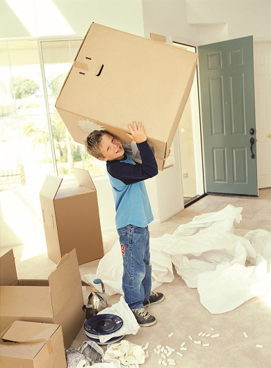 Child Moving Into a New Home