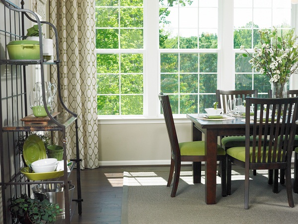 Sunroom with large low-e windows