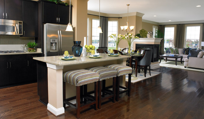 Attractive Kitchen and dining room