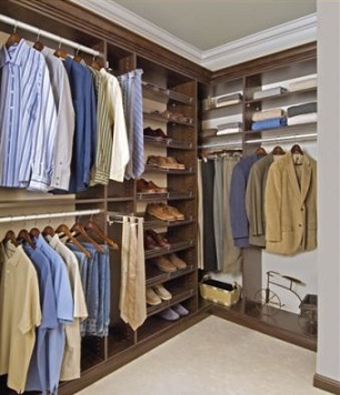 Organized closet