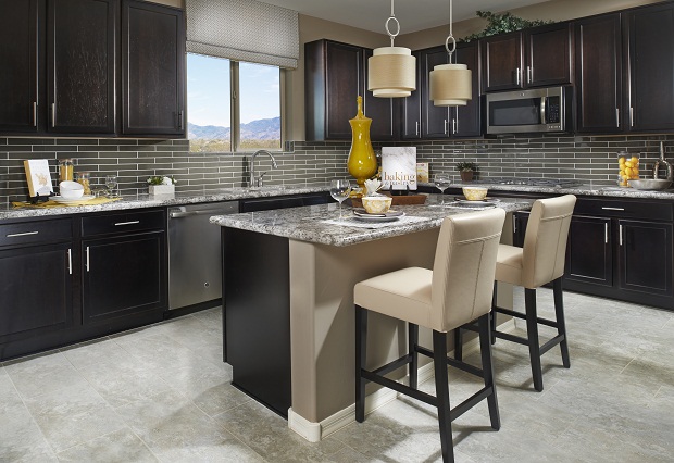 Well-appointed kitchen with center island