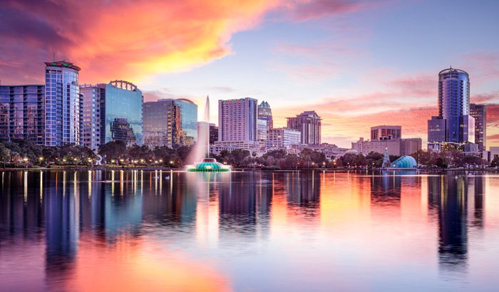 Downtown Orlando buildings