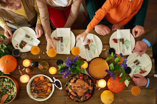 Thanksgiving tablescape