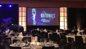 Tables set for Nationals Ceremony