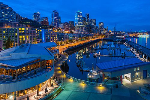 Seattle harborside
