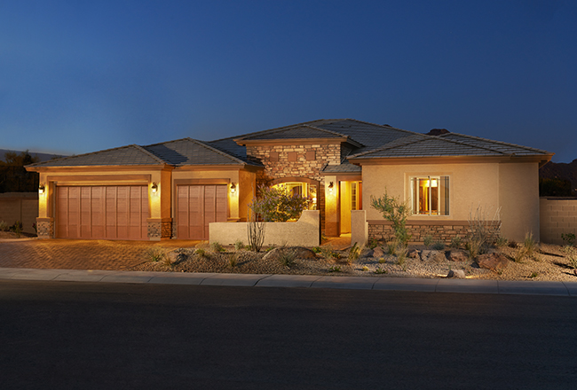 Exterior of Robert home in Nevada