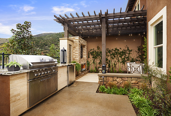 Outdoor kitchen