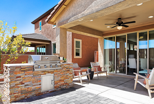 Outdoor kitchen