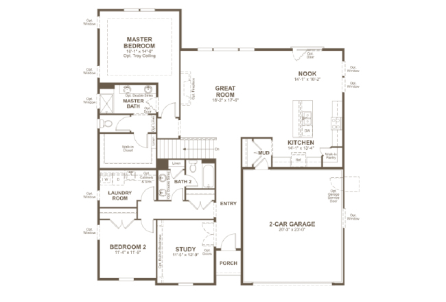 Decker floor plan