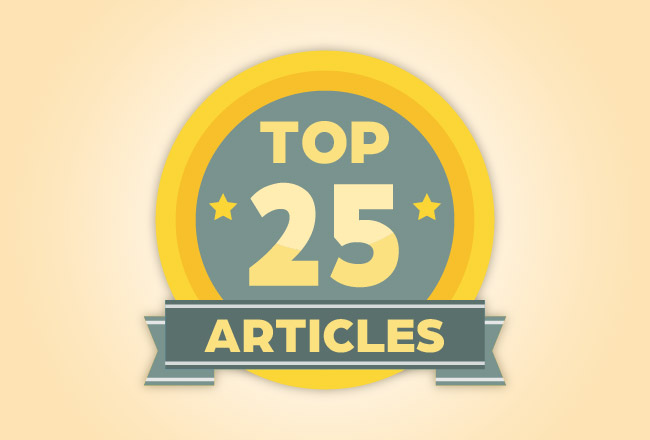 Top 25 Articles logo