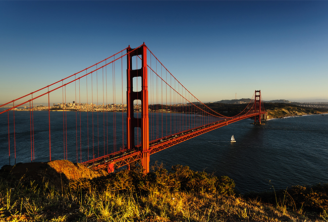 The Golden Gate Bridge