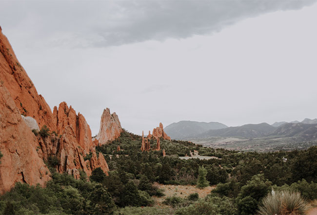 Garden of the Gods, Colorado Springs - Photo courtesy of Clark Tibbs, Unsplash