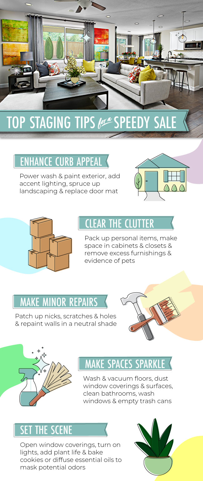 Top Home Staging Tips for a Speedy Sale Richmond American Homes