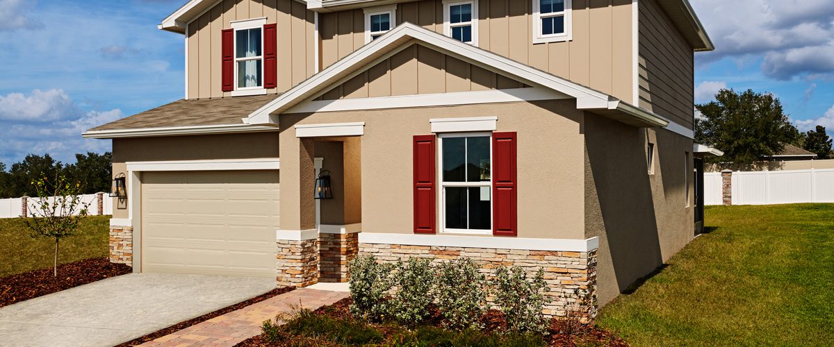 Ruby model home exterior