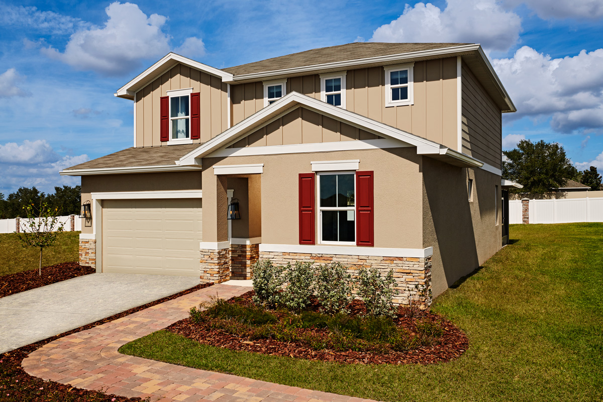 Ruby model home exterior