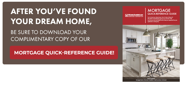 Cover of Richmond American's Mortgage Quick Reference Guide