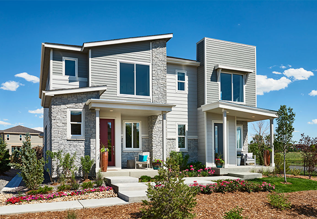 Exterior of Urban Collection model home