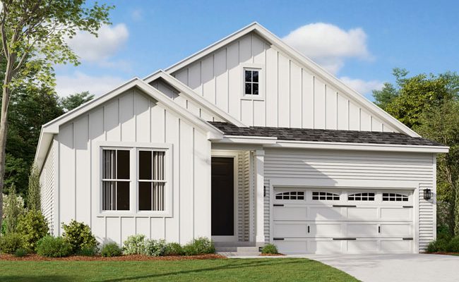 Rendering of an Agate home exterior