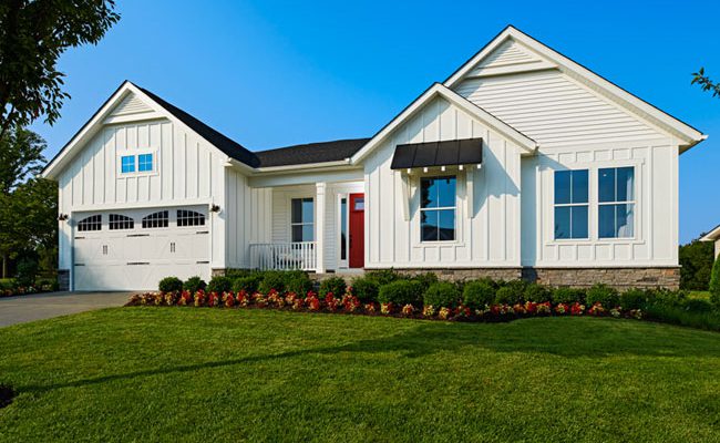 Photo of a Melody model home exterior
